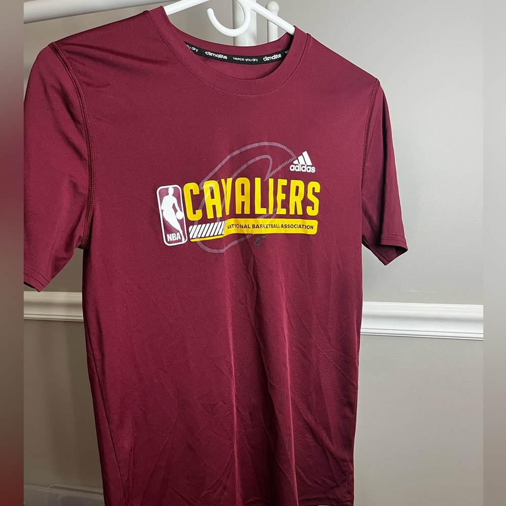 Adidas Boys NBA Cleveland Cavaliers Performance T-Shirt EUC (L)
